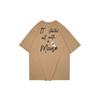 Li Ning X Disney Loose Short Sleeve T-Shirt Men Tops Seashell-Brown AHSQ517-2