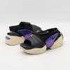 DV2136-900 Nike Air Adjust Force Sandal Black and Sanddrift (Women's)