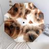 Yorkshire Terrier Pattern, Automatic Folding Umbrella, Portable and Foldable Design, 8 Ribs, a Christmas or Birthday Gift.