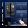 Small Safe Coffer Household Safe Deposit Box Office Hotel Electronic Fingerprint Password Lock Thickened Anti Theft Cabinet