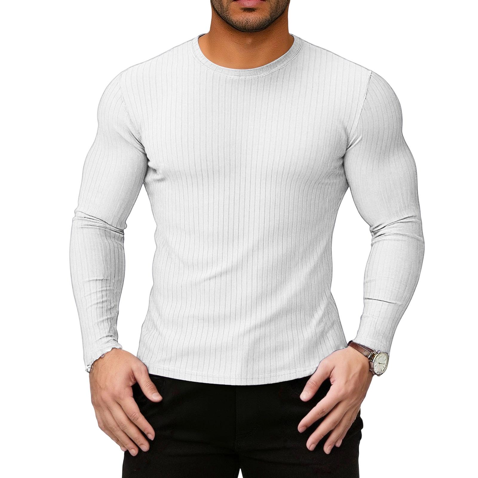 

Мужская Повседневная Модная Монохромная Рубашка Верхняя одежда XL