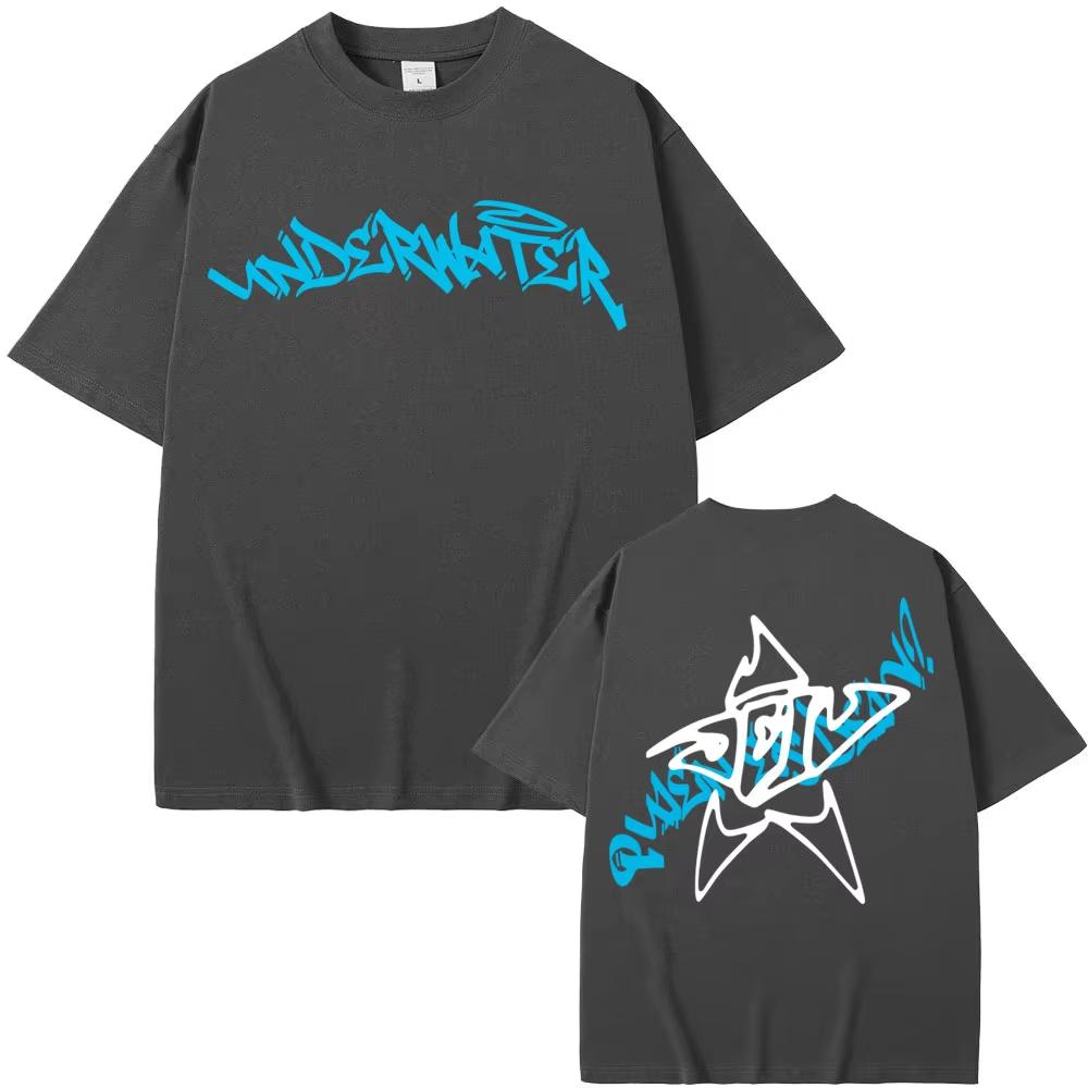 2025 Rapper Quien Es Dei V Underwater Graphic Mens Women Hip Hop Pop Music 100 Pure Cotton Printed Tshirt High Quality