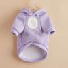 Spring Autumn Cat Puppy Clothing Solid Sweet Pet Costume Hoodie for Cats Sphynx Clothes Kitten Pullovers Outfit Ropa Para Gatos