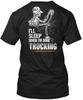 Ill Sleep When Im Done Trucking T-Shirt Made In the USA Size S To 5XL