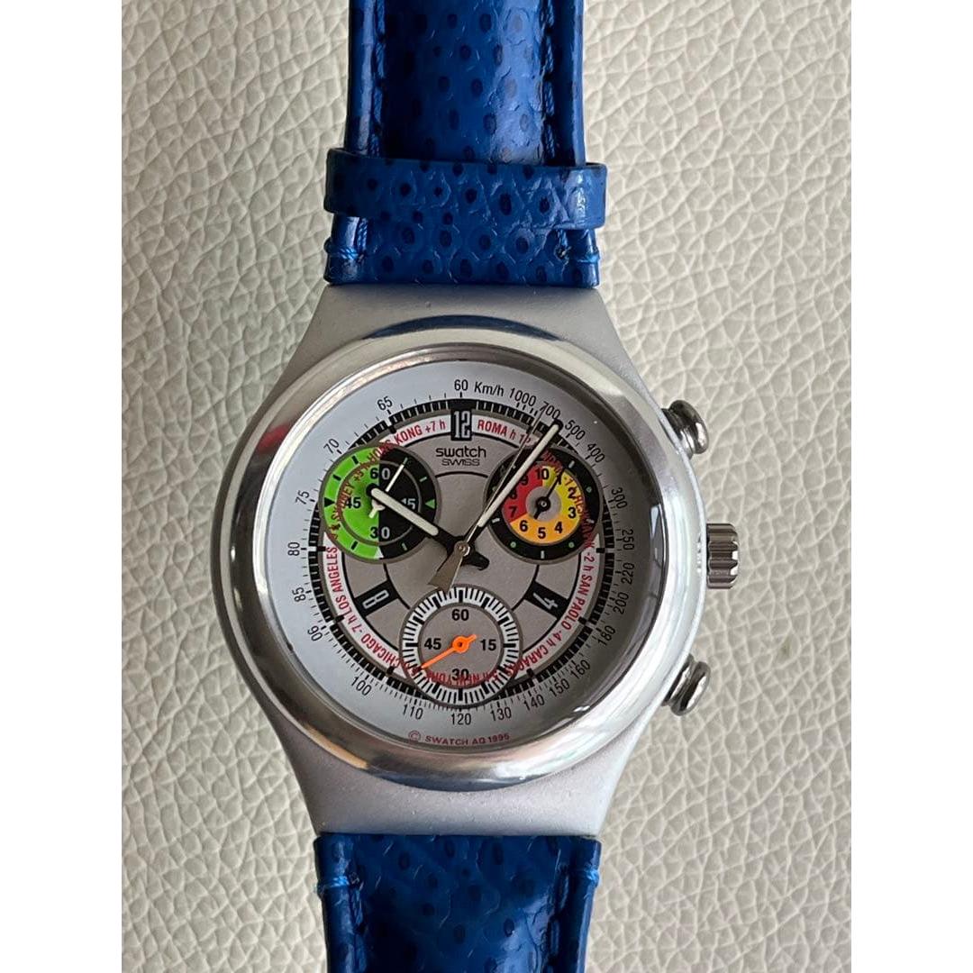 Used Swatch IRONY Aluminum Chronograph Watch Body