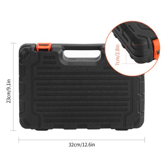 52Pcs/Set Household Tools Kit DIY Repair Hand Tools Set Screwdriver Hammer Wrench