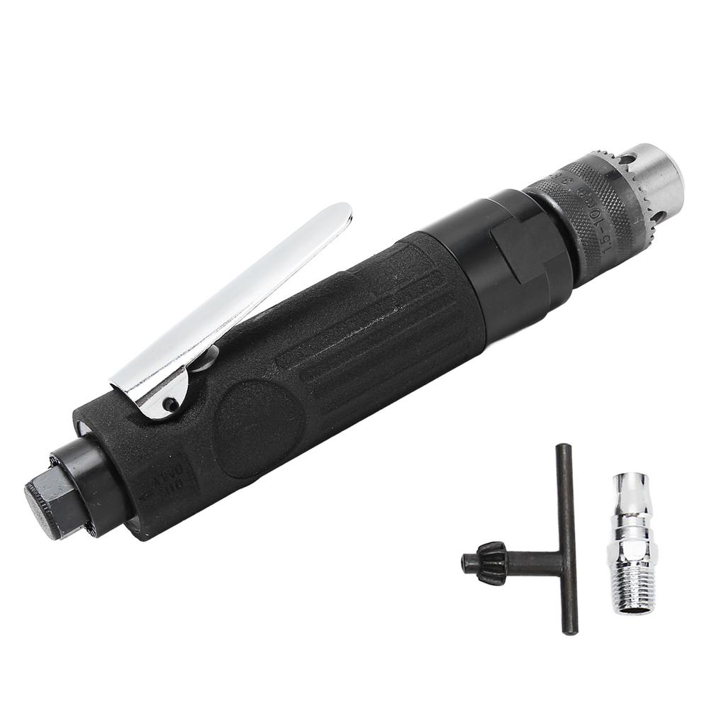Air Power Drill 3/8 Inch Straight Pneumatic Drill Pneumatic Drilling Engraving Polishing Tool