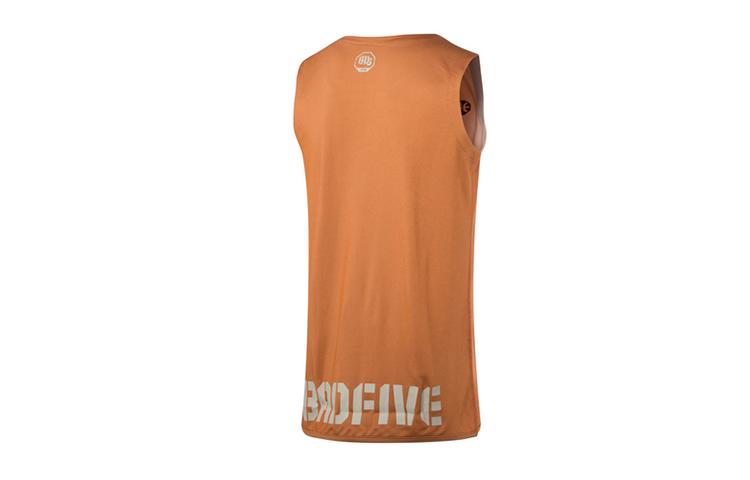 Li Ning BADFIVE Basketball Jerseys Men's Amber Brown Moderate Straight Fit AAYQ007-7