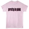 Pretty In Pink Black Name Movie Logo Men's T Shirt