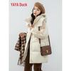 Women's Loose Fit Hooded Down Jacket YE3B634515L