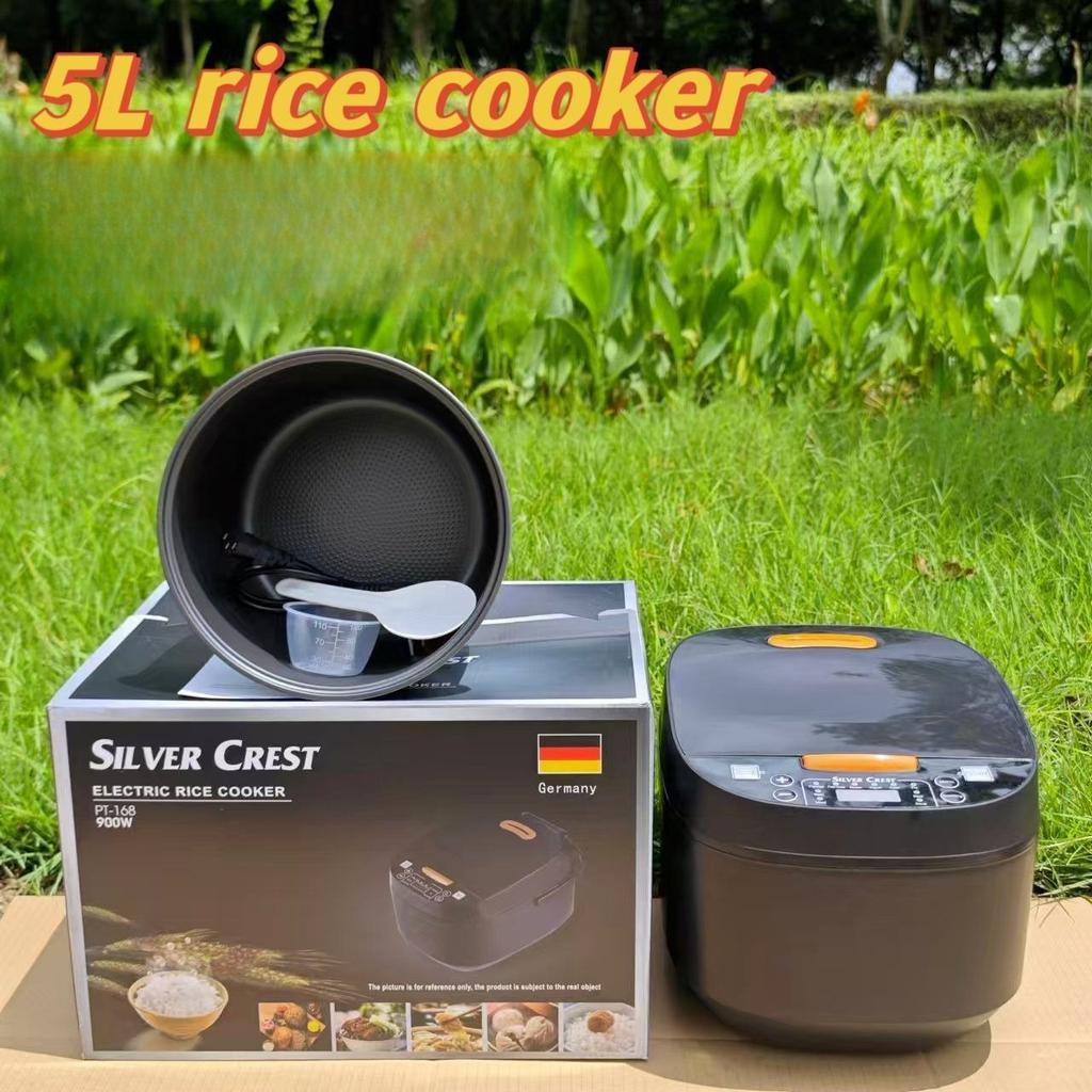 Household 5L Smart Rice Cooker Large Capacity Household Non-stick Cooker Rice Cooker Multifunctional Cooking Pot