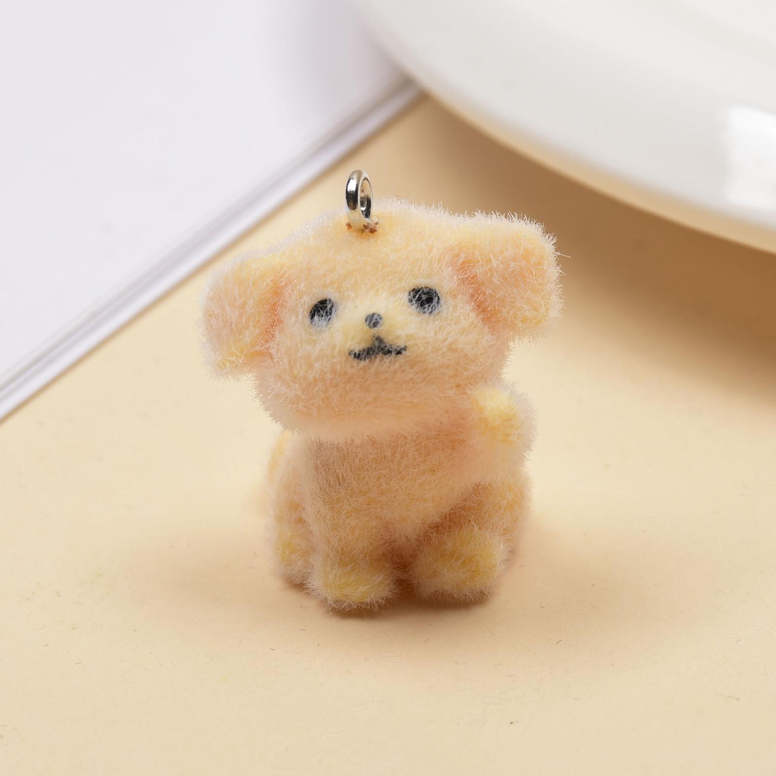 

Смола Флок Милий Тривимірний Брелок Підвіска Брелок для Ключів Автомобіля Підвіска для Сумки One Size жовтий