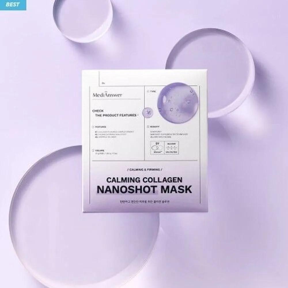 MediAnswer Calming Collagen Nano Shot Mask 1 Box (5 Sheets)