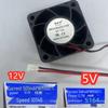 Weijingduo 4CM 4028 DC 12V 5V Cooling Fan for Server DIY, High Airflow 40x40mm