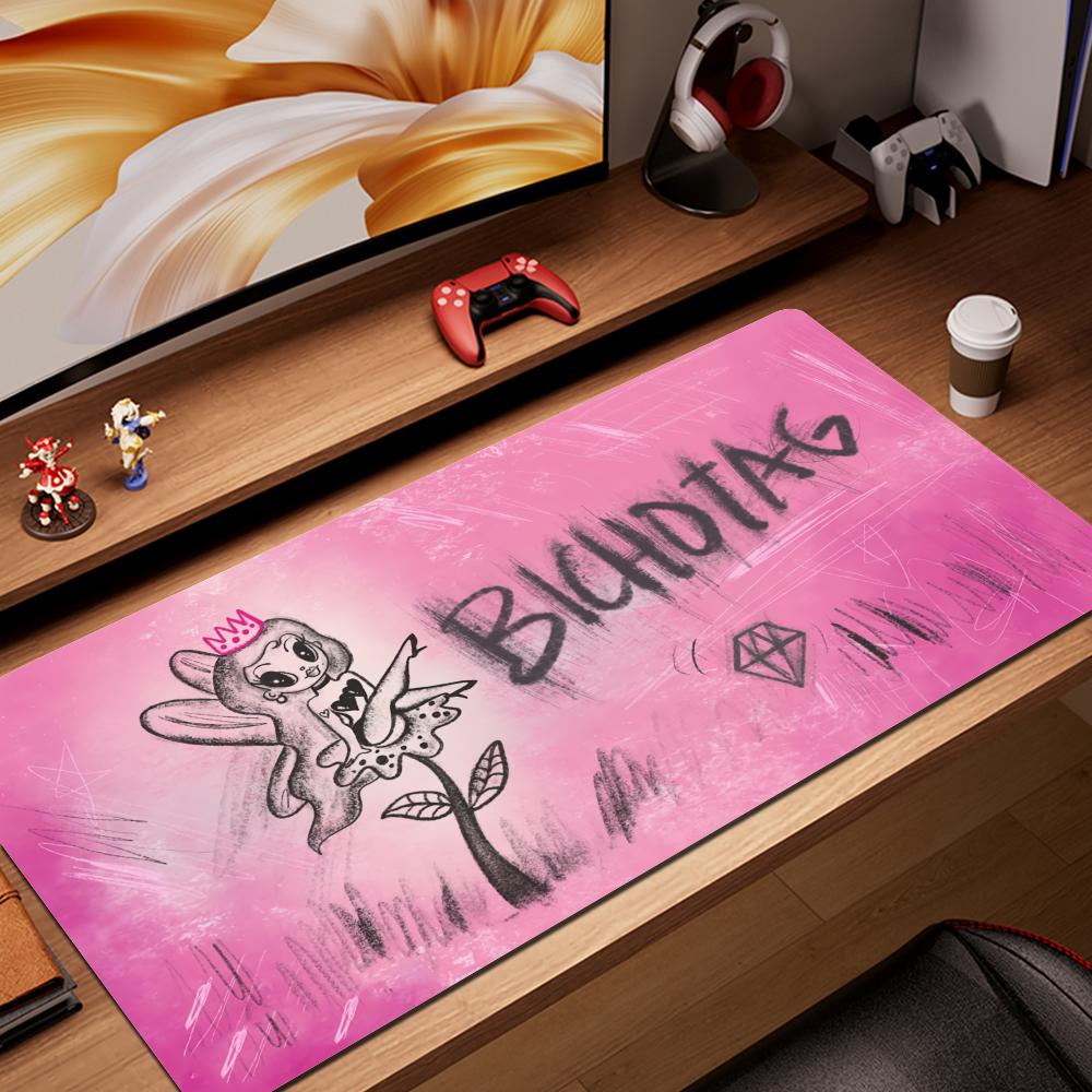 HYBXAXC Karol G Manana Sera Bonito Mouse Pad Abstract cartoon Large 800x400mm MouseMat Gamer Mause Carpet PC Mat keyboard Pad
