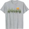 Funny Unisex Cotton Tshirt Trees Graphic Print Tshirt Vintage Unisex Oneck Shortsleeved Tee Oversized Casual Tshirts Streetwear