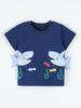 Summer 2026 Boys' Shark Print Short-Sleeve T-shirt - European & American Style