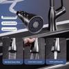 TLXT Mermaid Brass Pull-out Kitchen Faucet