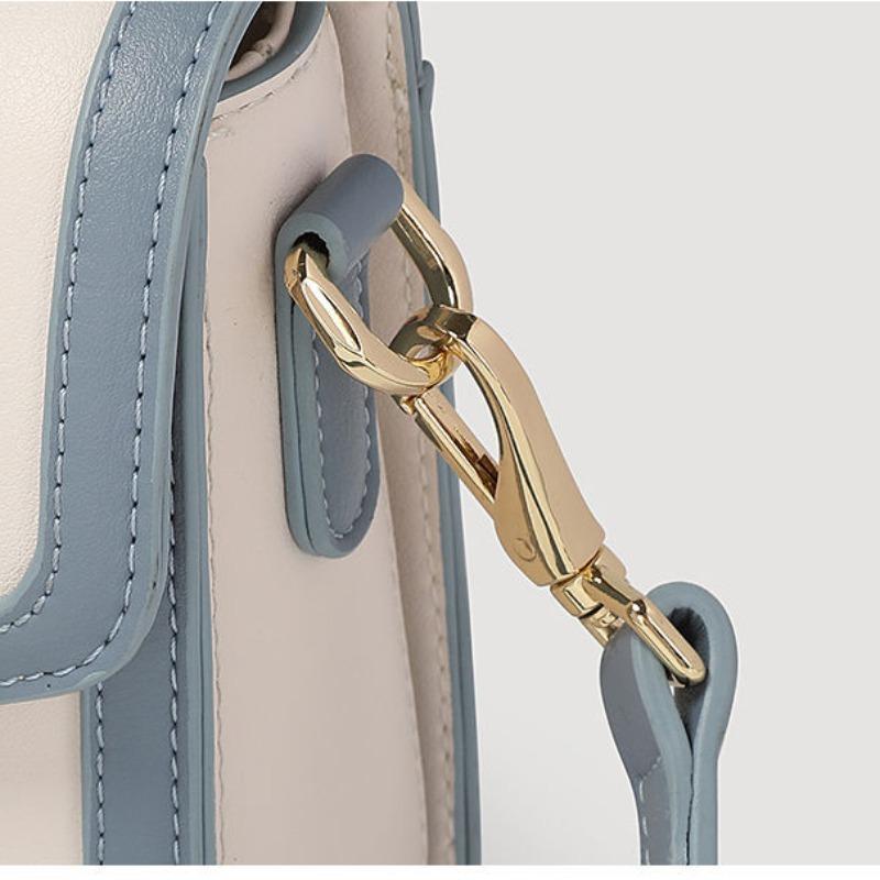 Women's Bag Bunny Small Square Bag New Style Fashion Fresh Trend All-match Messenger Bag Women's Summer Shoulder Bag Genuine Leather Women's Bag