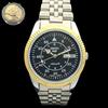 POUŽITÉ SEIKO 5 AUTOMATICKÉ PÁNSKÉ PÁNSKÉ VZÁCNÉ ZLATÉ HODINKY 575b-a305032-9 SKU575b-a305032