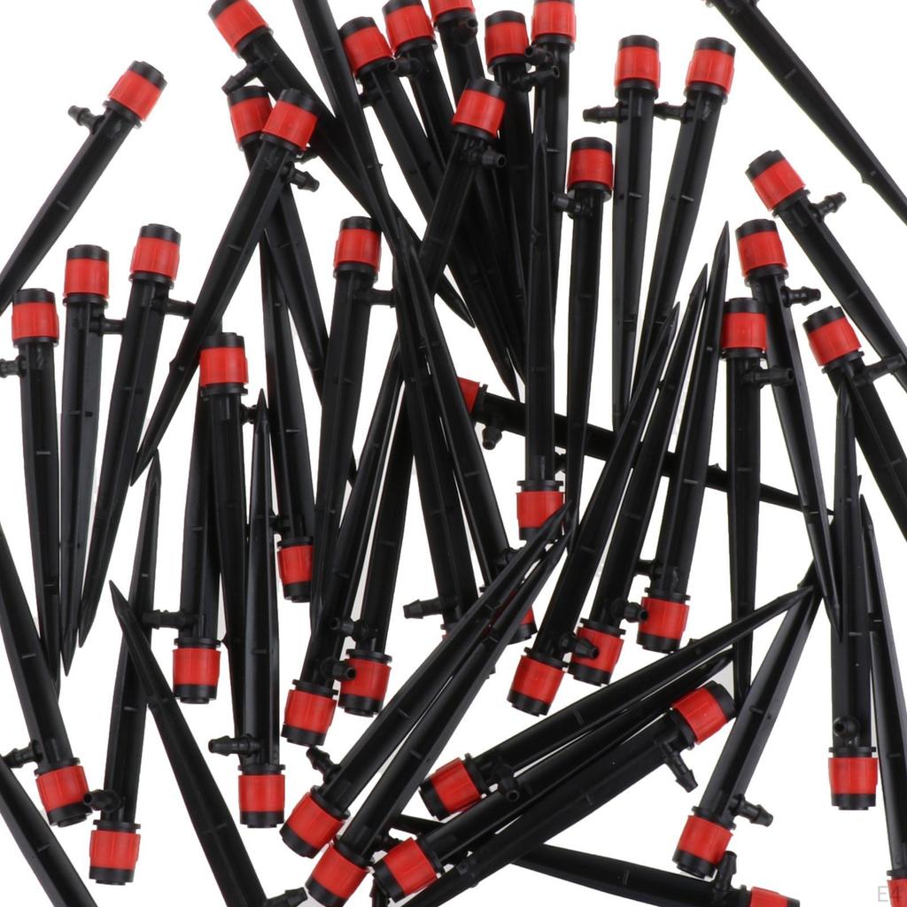 50 grad Bewässerung tropf System Runde Bewässerung Sprinkler 4/7mm Rohr PE Rohr Tropf