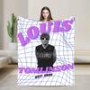 Louis Tomlinsons Singer Blanket Flannel Funny Soft Throw Blankets for Coverlet Winter