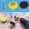 190Pcs 2 Inch Sanding Discs 40-7000 Grit Wet Dry Sandpaper, 50mm Hook & Loop Sand Pads with 1 Pc 1/4” Shank and Backing Pad