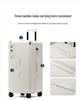 Extra Large Capacity Five-Wheel Antibacterial Suitcase with Brake Wheel and Password Lock