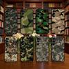 Coque de téléphone F-Fashion Camouflage Pour Samsung S25,S24,S21,S22,S23,S30,Ultra,S20,Plus,Fe,Housse Souple en Silicone Noir