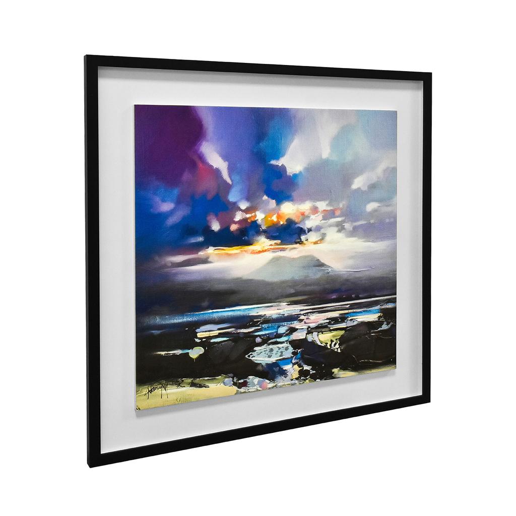 Scott Naismith West Coast Blues III Wood Framed Plaque