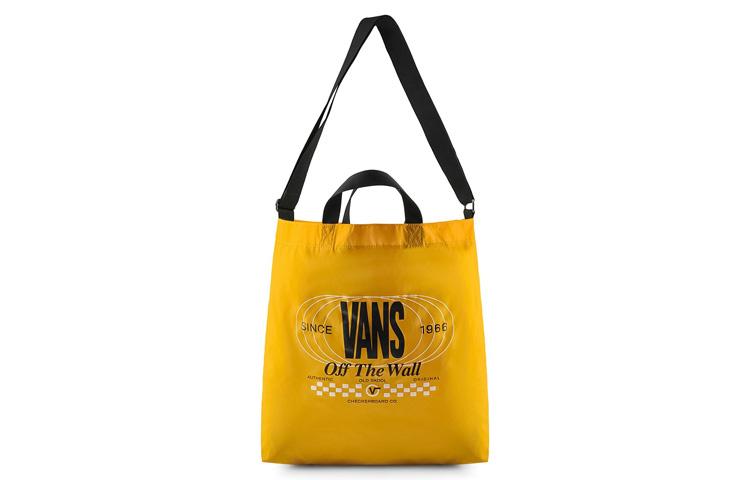 Vans Nylon Fabric Crossbody Bag, Handbag, Shoulder Bag Regular Unisex Yellow VN0A54J9Z6F