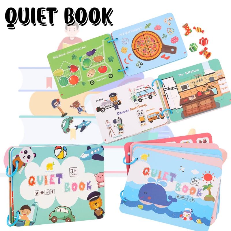 Busy Book For Children Interactive Educational Toy For Ages 4-6 Sensory Learning And Fine Motor Skills Development Yc-72