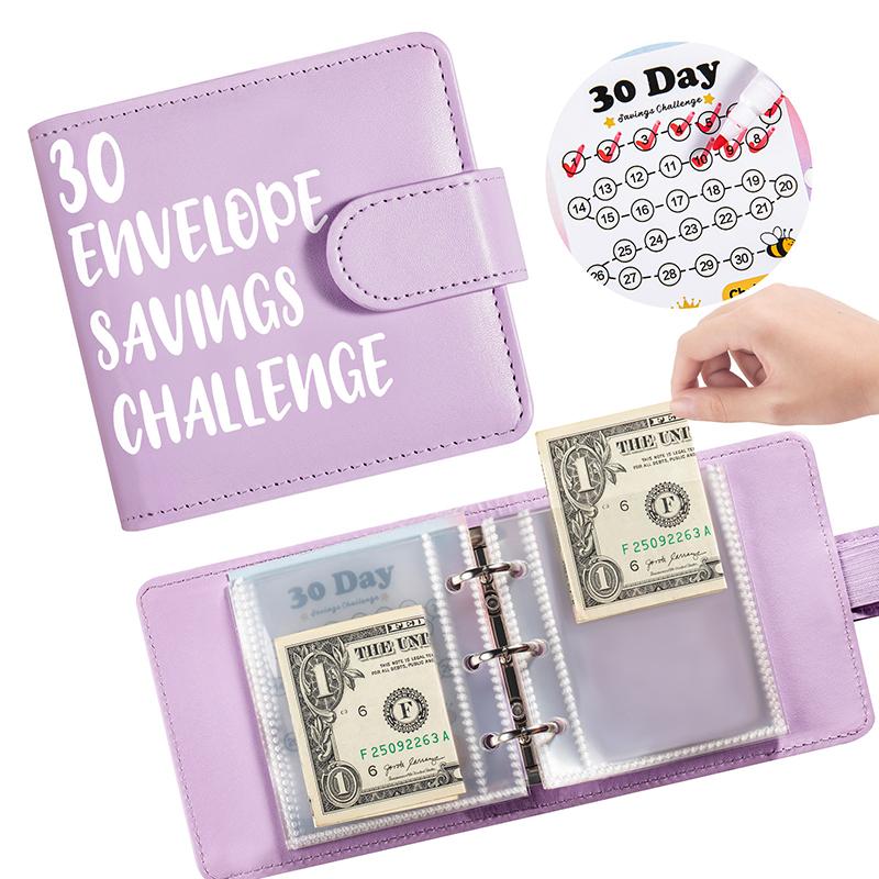 

Reusable Envelopes For Money Saving Challenge 30 Day Envelope Challenge Savings Bags