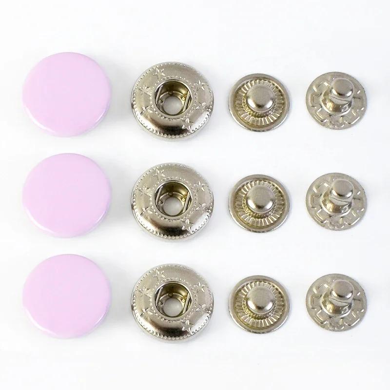 10/20 Set Meetee 12-17mm Bottoni a Pressione Chiusure Bottoni a Pressione Colorati Artigianato della Pelle Abbigliamento Borse Decorazione Accessori per Cucito