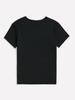 Women's Casual Minimalist Round Neck Short Sleeve Print T-shirt