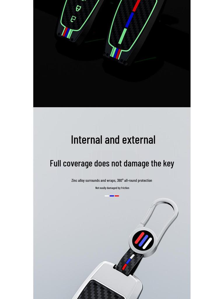 Ford Edge L Mondeo Focus Escort Explorer Key Case with Metal Buckle