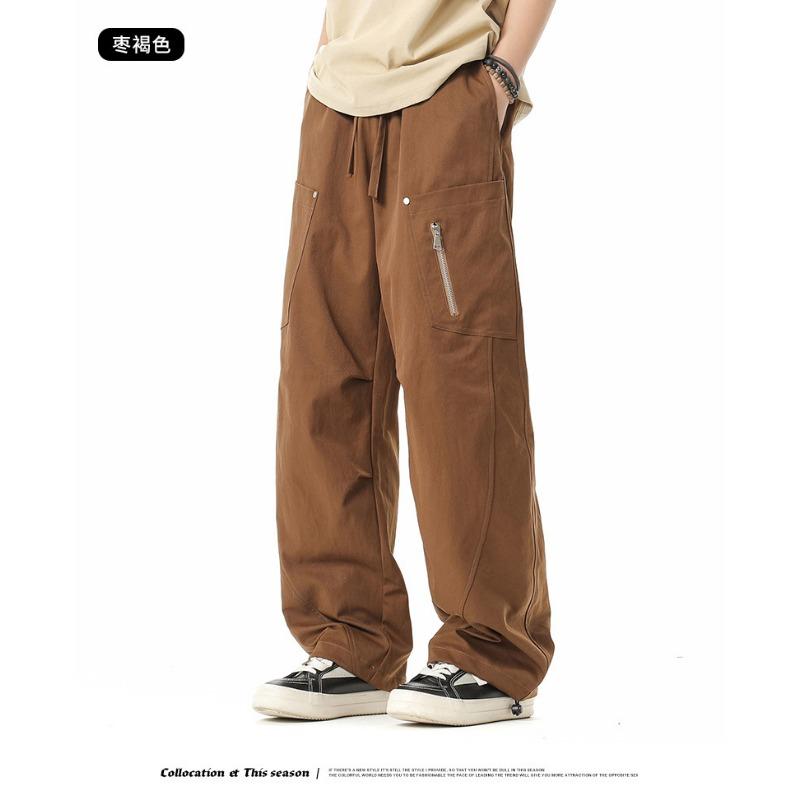 Men S Straight Leg Cargo Pants Athletic Outdoor Hiking Pants