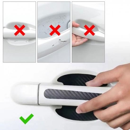 Car Door Handle Bowl Anti Scratch Protector Cover Sticker Guard Accessories Trim