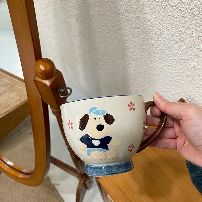 Changqi Hand-Painted Gromit Ceramic Mug