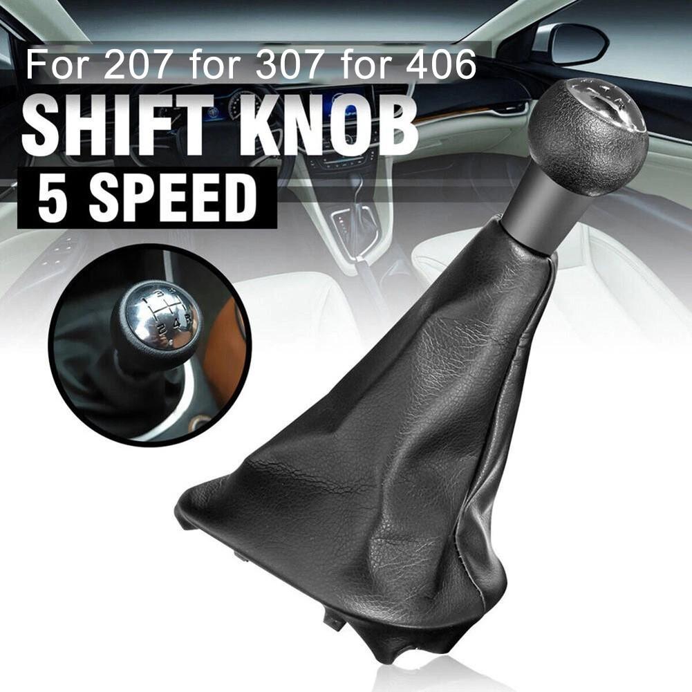 5 Speed Shift Knob Car Gear Shift Knob Gaitor Boot