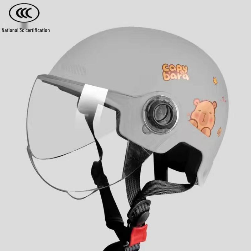 Certified Kids' Helmet: All-Season Safety for Boys & Girls - Cute & Secure for Electric Vehicles