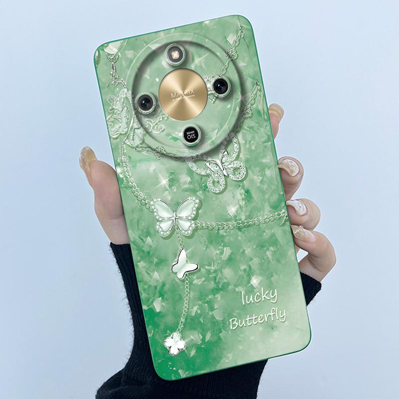 For Honor X9d 5G Case MTN-NX1 Fashion Simplicity Oil Painting Floral Silicone Soft Phone Casing New Design Shockproof Back Cover