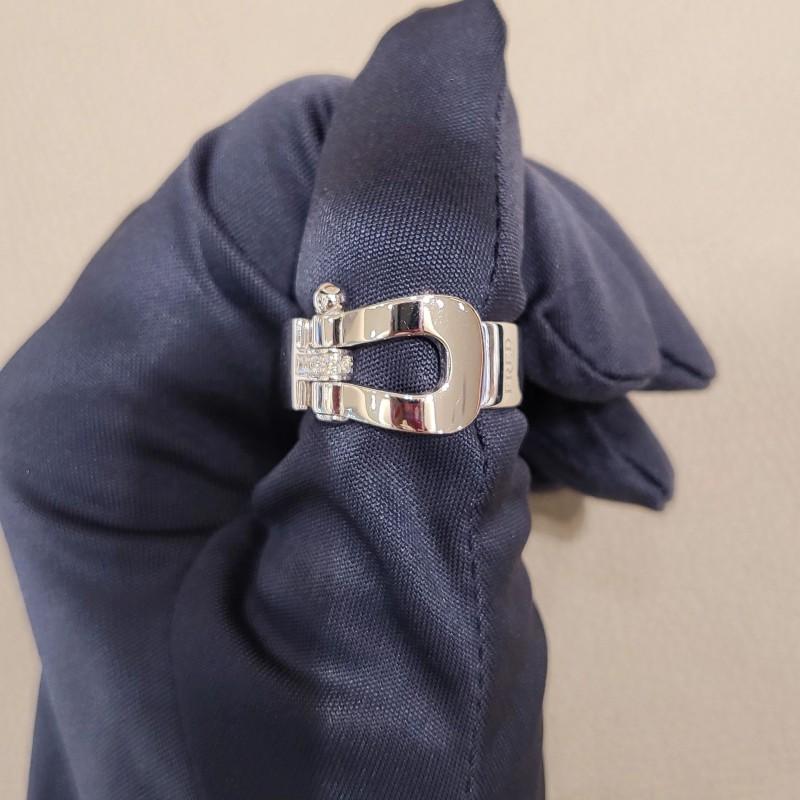 

V Gold Horseshoe Buckle Ring Women s Niche High-end Couple Pair Ring Ring Index Finger Men s and Women s Jewelry no. 8