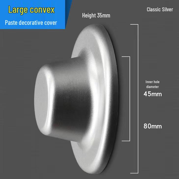 Decorative Cover for Shower Faucet and Kitchen Wall Pipe Holes