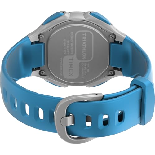 TIMEX Triathlon Classic TW5M67400 Unisex Quartz Watch, 10 ATM Water Resistant, Plastic Digital Dial, Resin [Parallel Import]