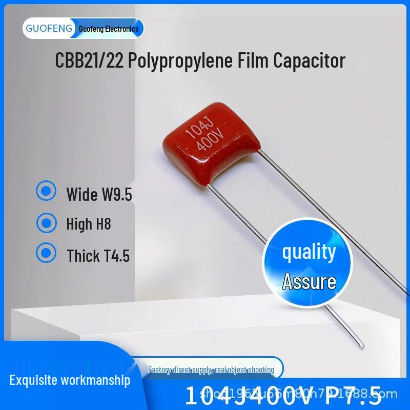 104J Multi-Voltage Film Capacitor, 0.1UF, 100V-2000V Range