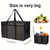 Durable Express Bag Oversized Cooler Bag Handheld Insulated Bag  For Outdoor Camping