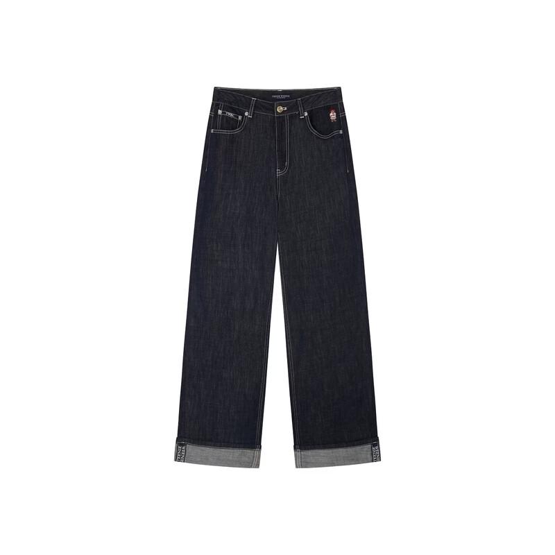 Teenie Weenie Women's Cartoon Bear Denim Jeans
