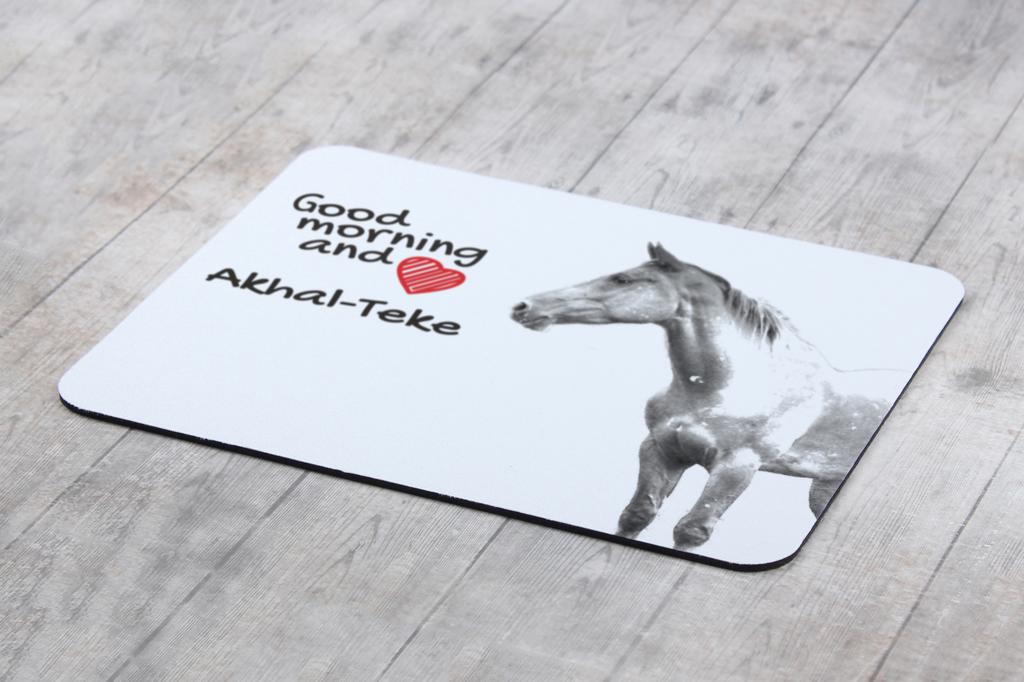 Akhal-Teke - mouse pad com estampa, mouse pad personalizado com um cavalo, gadget exclusivo para um trabalhador de escritório da marca Art-Dog