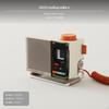 N200 Radio Link Desktop Speaker, HiFi Sound, Customizable Design, TWS White Basic